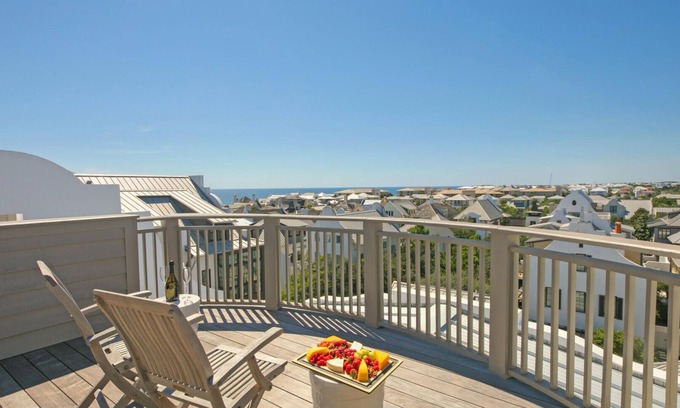 Rosemary Beach Casa | The Belvedere- 5 Level, 7 Bedroom and 9 Bathroom Masterpiece with Private Pool