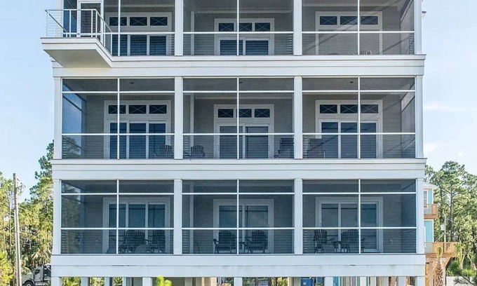Port St. Joe Casa | THE BEST EVER Beach Front Home ! On the GULF OF AMERICA! WOW... Check This Out!!