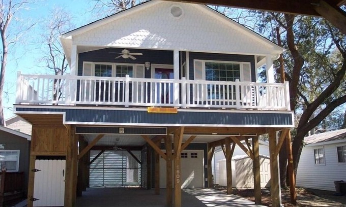 Surfside Beach Casa | La garza azul - 1609 Snapper Lane
