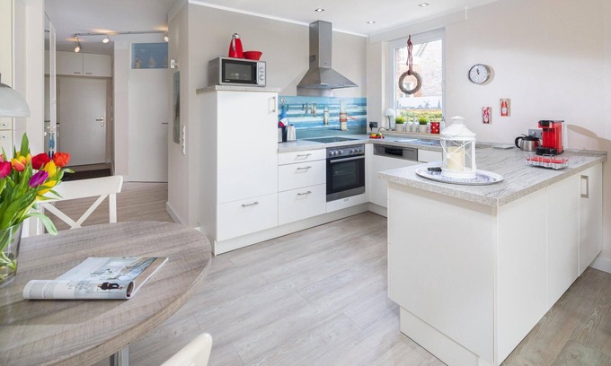 Norderney Apartamento | The "Blue Pearl" vacation apartment on Norderney is located in Tannenstraße,