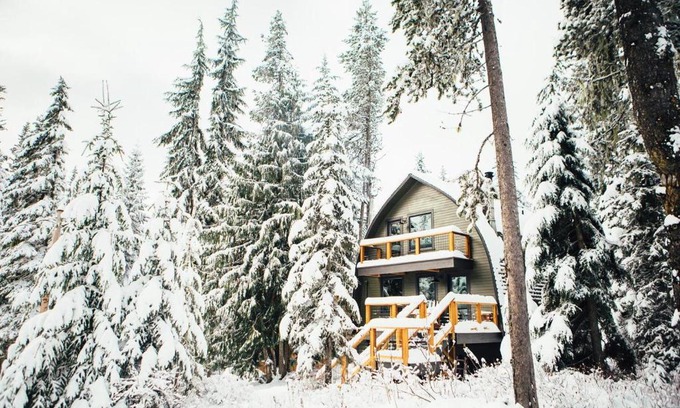 Government Camp Casa | The Bow Roof Cabin - Meredith Lodging