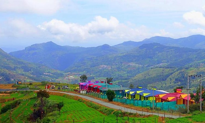 Ooty Complejo | The Bowers Chalet Private Campfire & Lawn BBQ, WIFI, Breakfast Hill Top 360 degree view