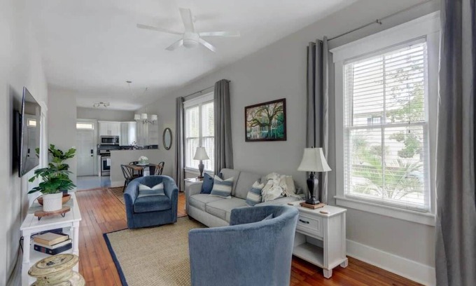 Historic District - North Apartamento | The Broad House, Historic | Renewed | Cozy