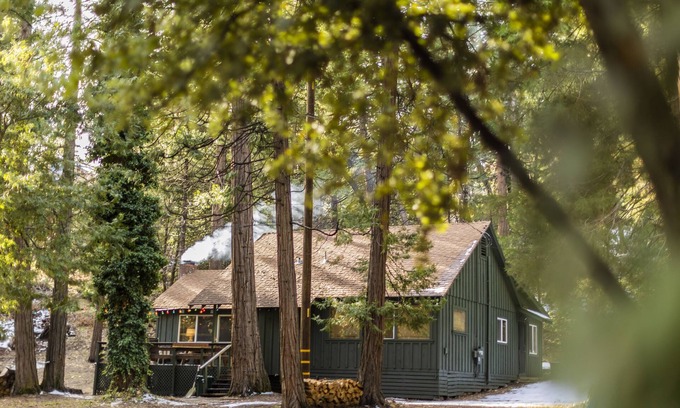 Camp Nelson Cabina | The Bunkhouse 1960's Camp Vibe + Timeless Wet Bar