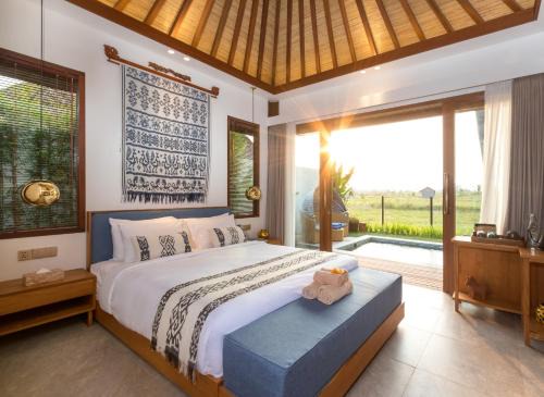 Lodtunduh Hotel | The Calm Ubud - 1BR Romance Villa with Rice Field View