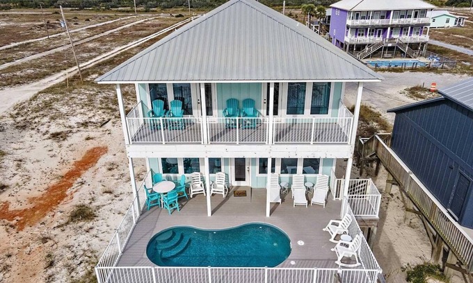 Southpointe Casa | The Coast Is Clear Your Fort Morgan Beachfront Escape Awaits private Pool By Prickett Properties