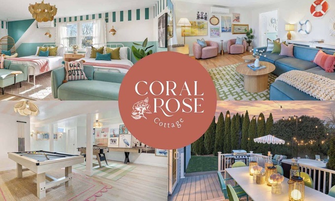 Newport East Casa | The Coral Rose Cottage
