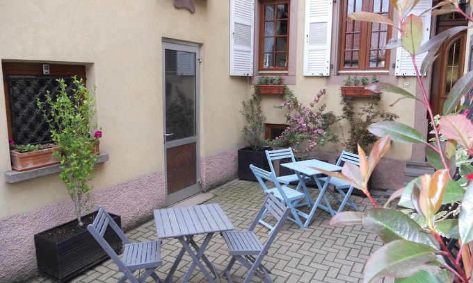 Obernai Apartamento | La casa de campo "Caspar", de 2 a 4 personas en Obernai, en el corazón de Alsacia.