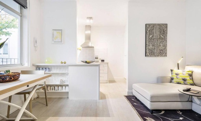 South Yarra Apartamento | 'The Courtyard Chateau' Fresh and Modern off Toorak Rd