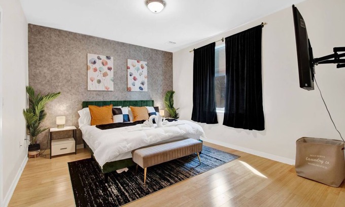Newark Apartamento | The Cozy Comfort. Free Parking . Easy to NYC Access