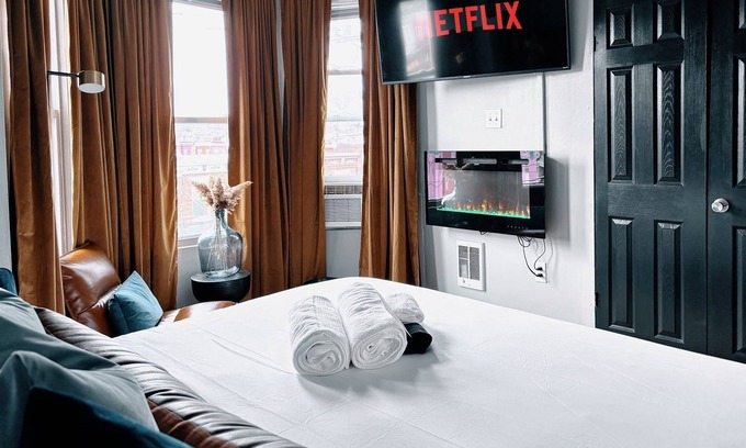 West Philadelphia Apartamento | The Cozy Getaway Suite