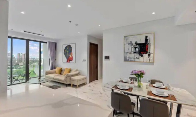 Thu Thiem Apartamento | #The Crest Luxury flat
