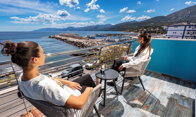 Cala Gonone Cama Y Desayuno | The fisherman's house rooms with bathroom sea view