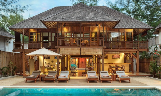 Gili Trawangan Villa | Paradise, 4 habitaciones Villa Gili Trawangan (Villa. 2)