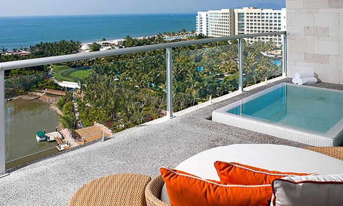 Valle Dorado Complejo | THE GRAND BLISS TWO BEDROOM SUITE in Nuevo Vallarta with Plunge Pool, WiFi, AC