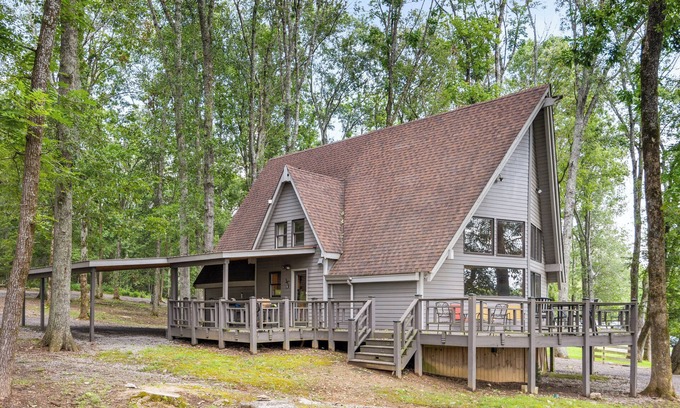 Mount Juliet Cabina | Gran cabina con hermosa vista, duerme 8-12 cerca de Nashville. Bodas / eventos welcom