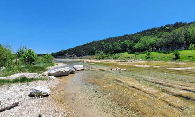 Wimberley Casa | The Great Escape-Luxury Hill Country Estate en el río Blanco - Piscina