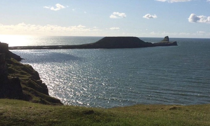 Horton Casa | The Hollies está situado en la hermosa zona de Horton en la Península de Gower