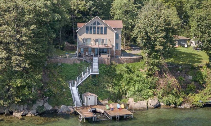Interlaken Casa | The Lily Pad: Absolutely Stunning Cayuga Lake House!