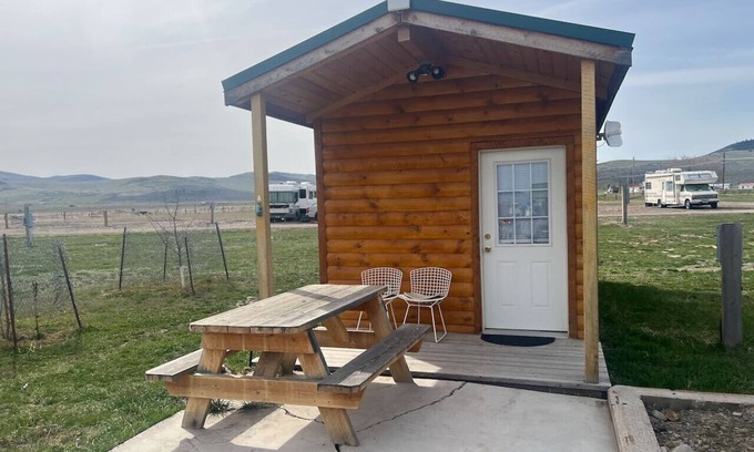 Hot Springs Cabina | The "Little Bitterroot" @ Hot Springs Campground