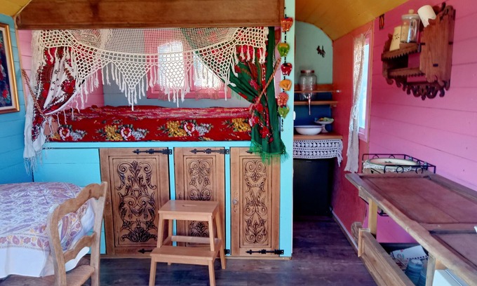 Le Puyricard Casa | The little blue wagon...