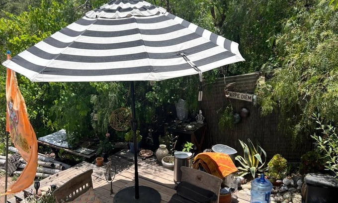 Topanga Cabaña | The Loft at Topanga Canyon: Cottage Retreat with Trails, Creek & Mountain View