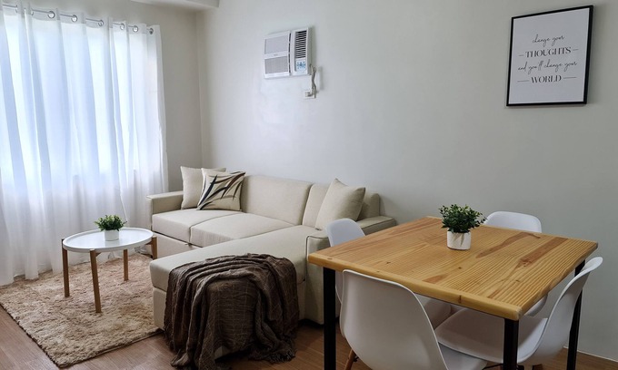 Cagayan de Oro Condominio | The Loop 2-BR CONDO Fully Air-conditioned with Wifi, Sofa Bed & Water Dispenser