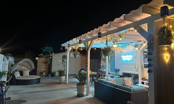 Apple Valley Casa | The Love Nest Cozy Romantic Glamping.