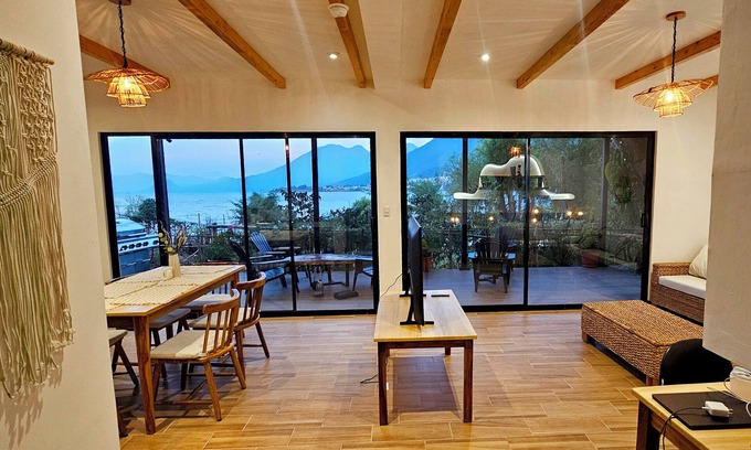 San Juan La Laguna Casa | !La Mansión de Las Rosas! "Magia, elegancia y descanso familiar en Atitlán"