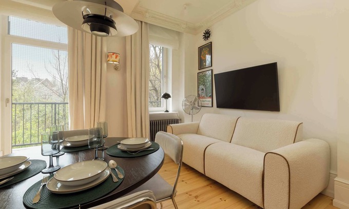 Zaspa Apartamento | The Marien Apartments 1899 | Balcony