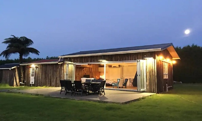 Te Horo Apartamento | The Mars Barn, Sauna, Stars & Serenity