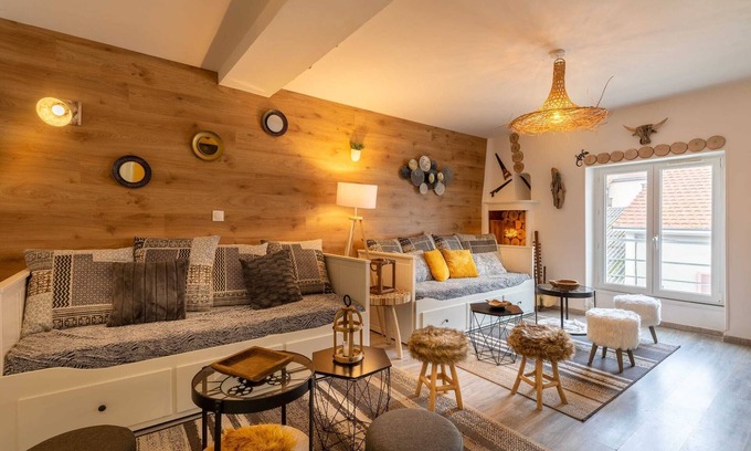 Voiron Apartamento | The Modern Wood, Hyper Center, 8 Pers., T3 de 70m²