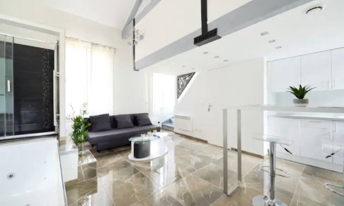 Saint-Zacharie Apartamento | La suite Mont-Vert (❤ Jacuzzi privado ❤)