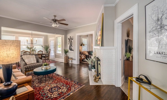 Lakeland Casa | The Morton House, Historic Downtown, 5Bed, Sleeps8