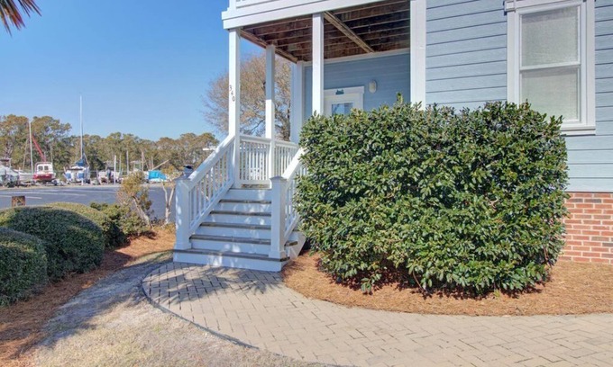 Southport Casa | The Townhome nunca navegar en Southport Carolina del Norte