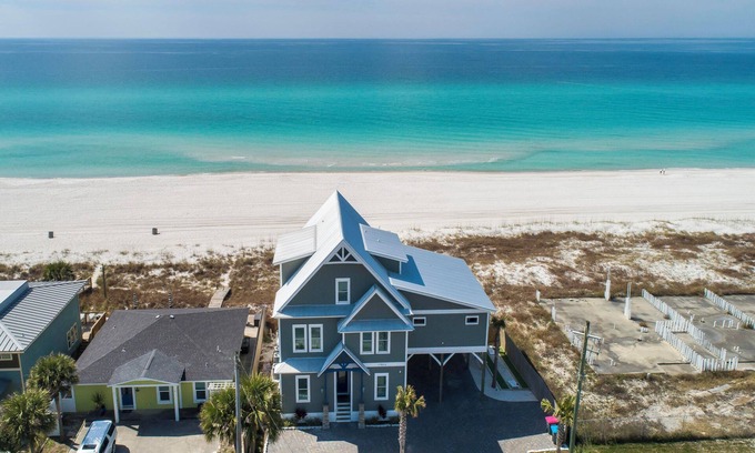 Miramar Beach Casa | The Oasis | Luxury Gulf Front Home, Private Gulfside Pool