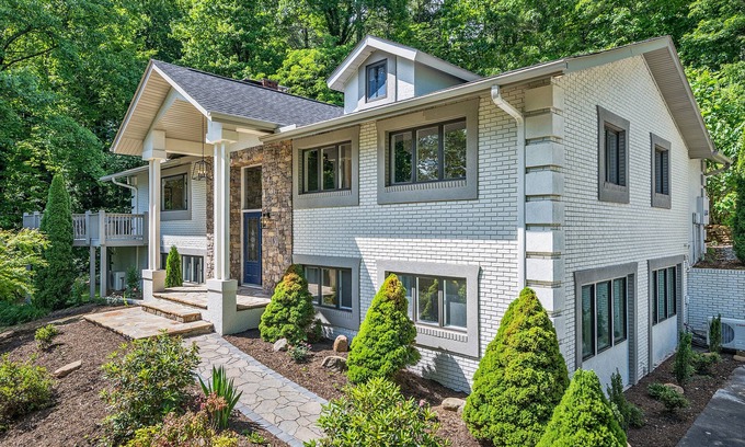 Asheville Cabina | The Overlook Asheville Escape - Modern Luxury Immersed in Nature