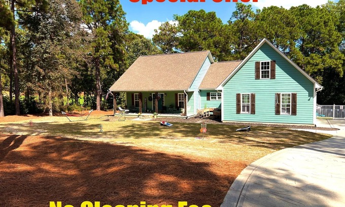 Southern Pines Casa | The Palmer Retreat on the Green-HotTub,SaltWaterPool,FirePit,Family,Events