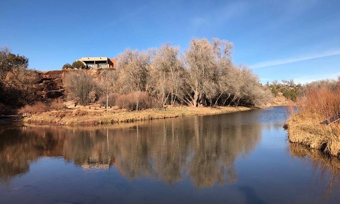 San Jose Casa | La casa del acantilado del río Pecos, ¡es mágica!