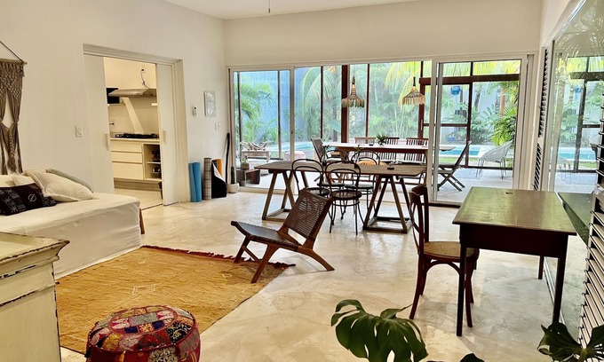 Tulum City Center Casa | the perfect retreat and gathering space , best location in town