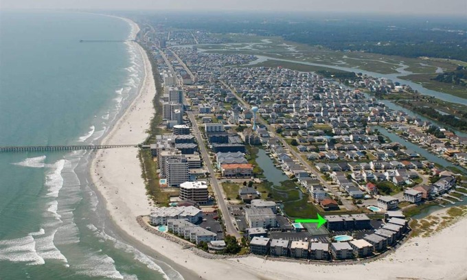 North Myrtle Beach Condominio | ¡UBICACIÓN! ¡UBICACIÓN! Que la entrada se encuentra con el océano - Entrada Pt Villas 11F
