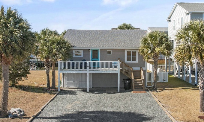 Holden Beach Casa | ¡"POR SUPUESTO QUE PUEDES" es una casa AMIGABLE PARA LAS MASCOTAS esta temporada 2019 en vacaciones PROACTIVAS!