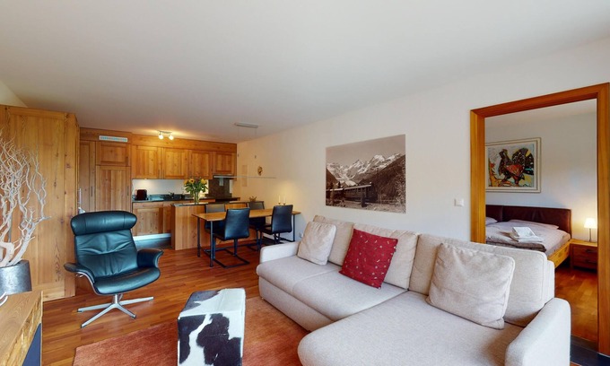 Samedan Apartamento | The Residenz Quadratscha is located in 7 minutes walking distance to the train s