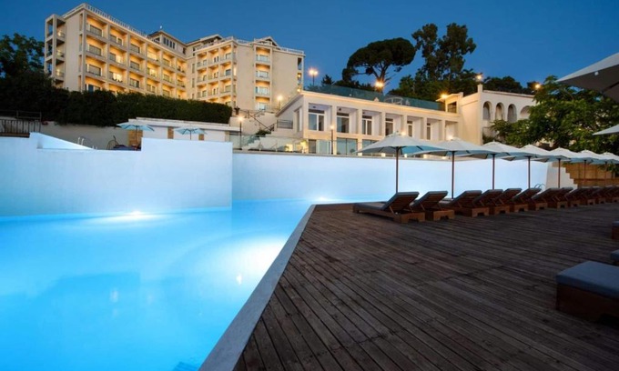 Kanoni Complejo | The Royal Grand Hotel Double Twin Side Sea View