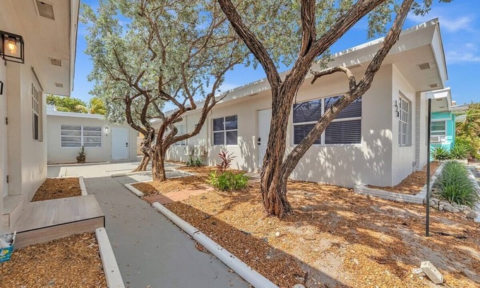 North Beach Apartamento | The Shell on Wallnut | 1HAB con baño | Playa de Hollywood | Estacionamiento...