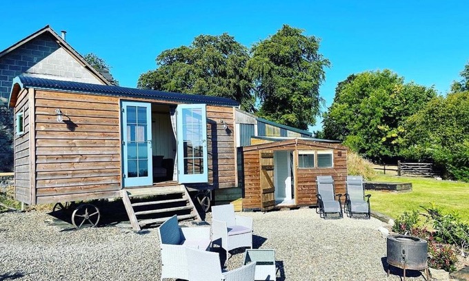 Tan-y-groes Apartamento | The Shepards hut