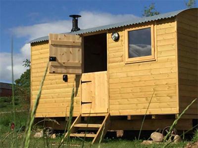 Overton-on-dee Apartamento | The Shepherd's Hut with cozy logburner