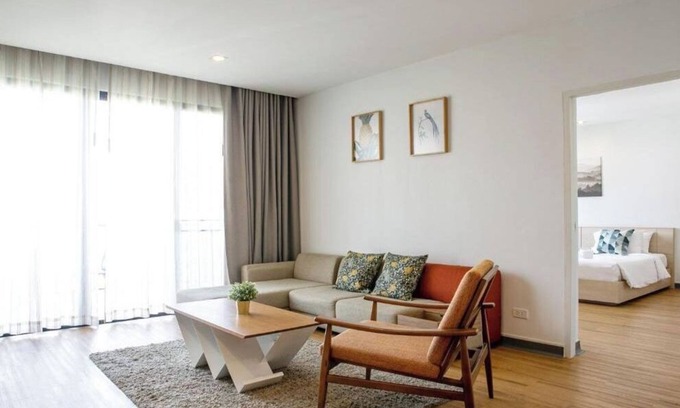 Suan Luang Complejo | The Silver Palm Wellness Resort, Two-Bedroom Residence, Double and 2 Single Beds