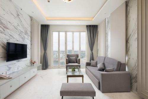 Bengaluru Apartamento | The Silvertone by RedOlive-Leela Residency-1 BHK