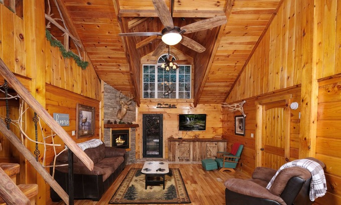 Townsend Cabina | The Skinner's Cabin: A Peaceful & Serene Vacation Getaway